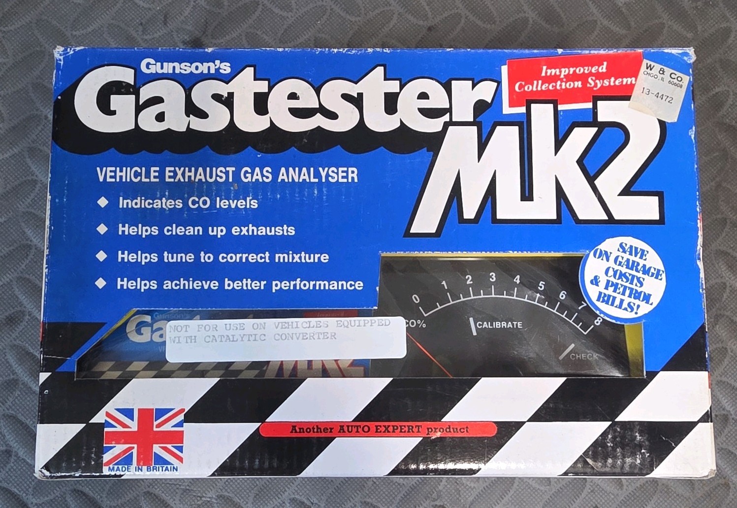 Gunsons Gastester MK2 Vehicle Exhaust Gas Analyser Looks New #4080