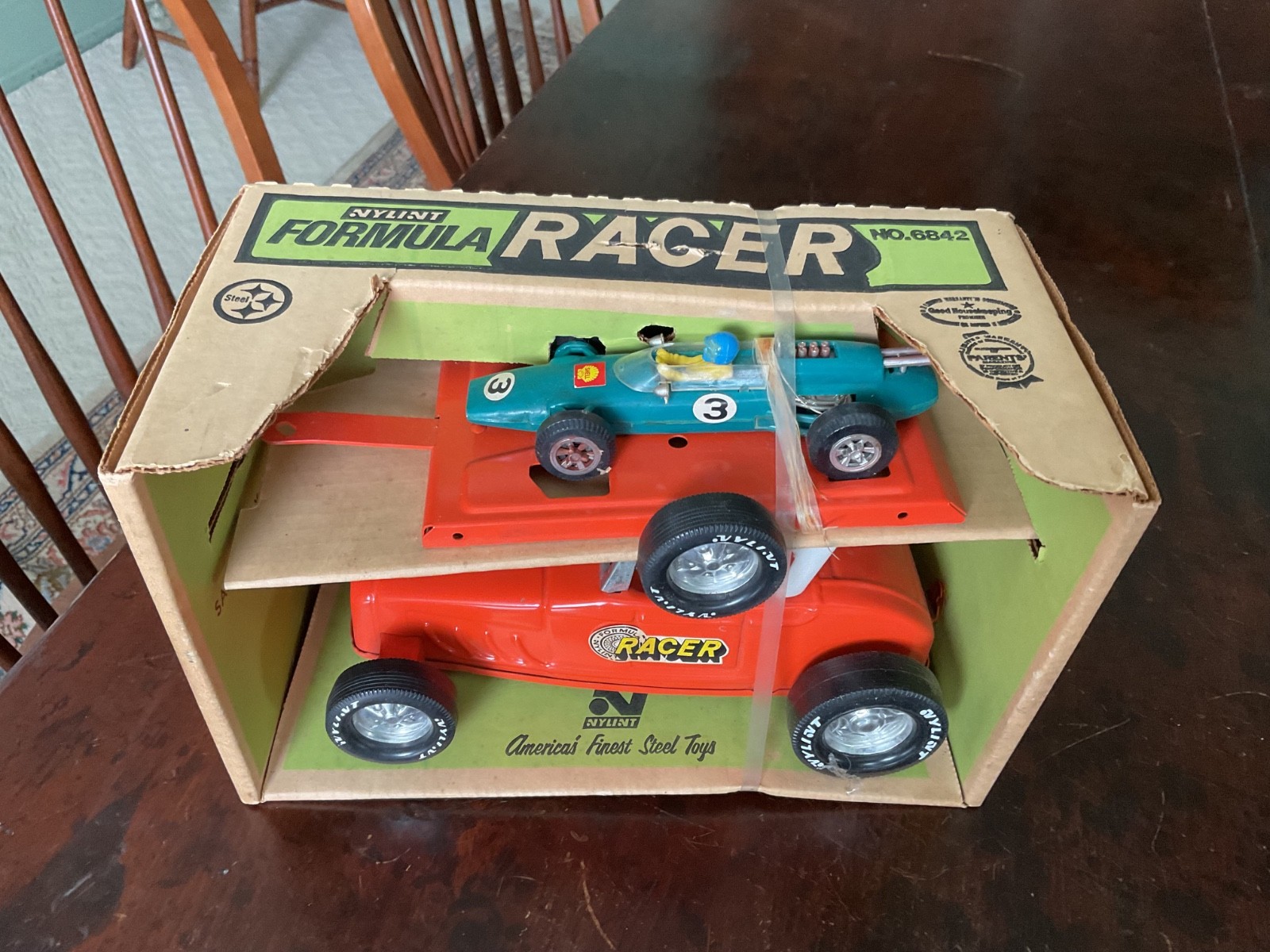 VINTAGE NYLINT FORMULA RACER W/ UNOPENED BOX VINTAGE NYLINT FORMULA RACER W/ UNOPENED BOX
