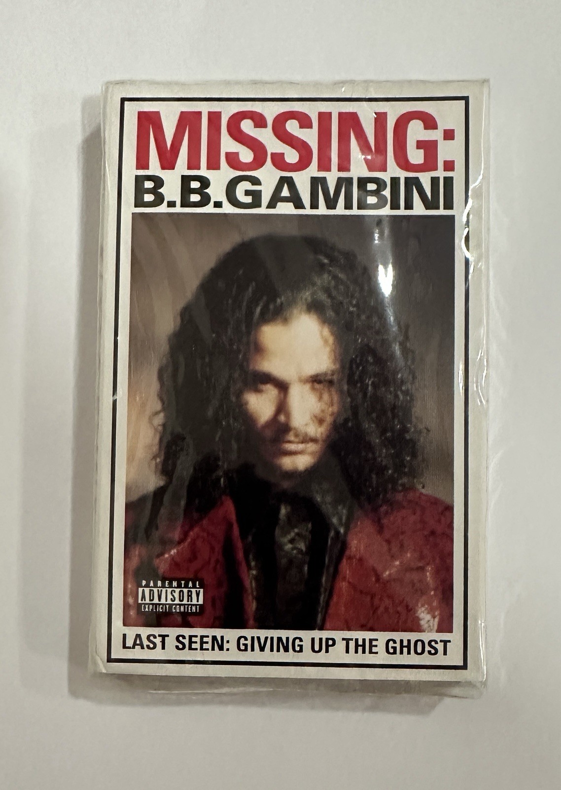 Bizzy Bone - Missing B.B. Gambini Snippet & Interview \'98 Cassette Sealed Promo
