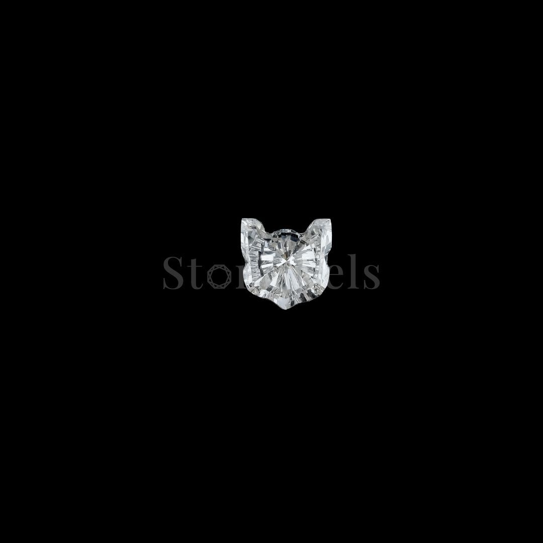 Queen Cat Shape Lab-Grown Diamond | Unique CVD Fancy Cut for Custom Jewelry Queen Cat Shape Lab-Grown Diamond | Unique CVD Fancy Cut for Custom Jewelry