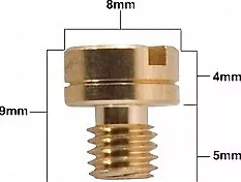Mikuni Genuine RS HSR Carburetor Large Round Size 145 Main Jet N100.604-145
