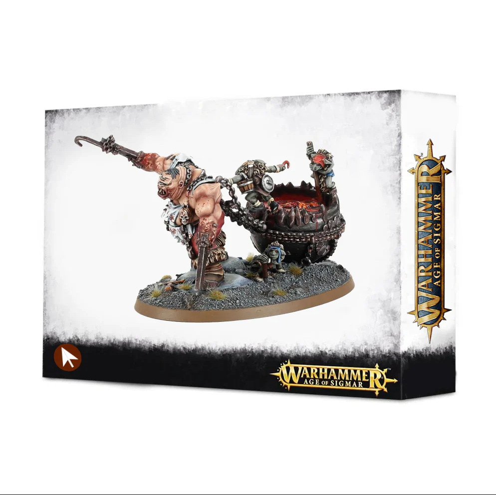 Slaughtermaster Warhammer AoS Skrag the Slaughtermaster Ogor Wartribes NEW