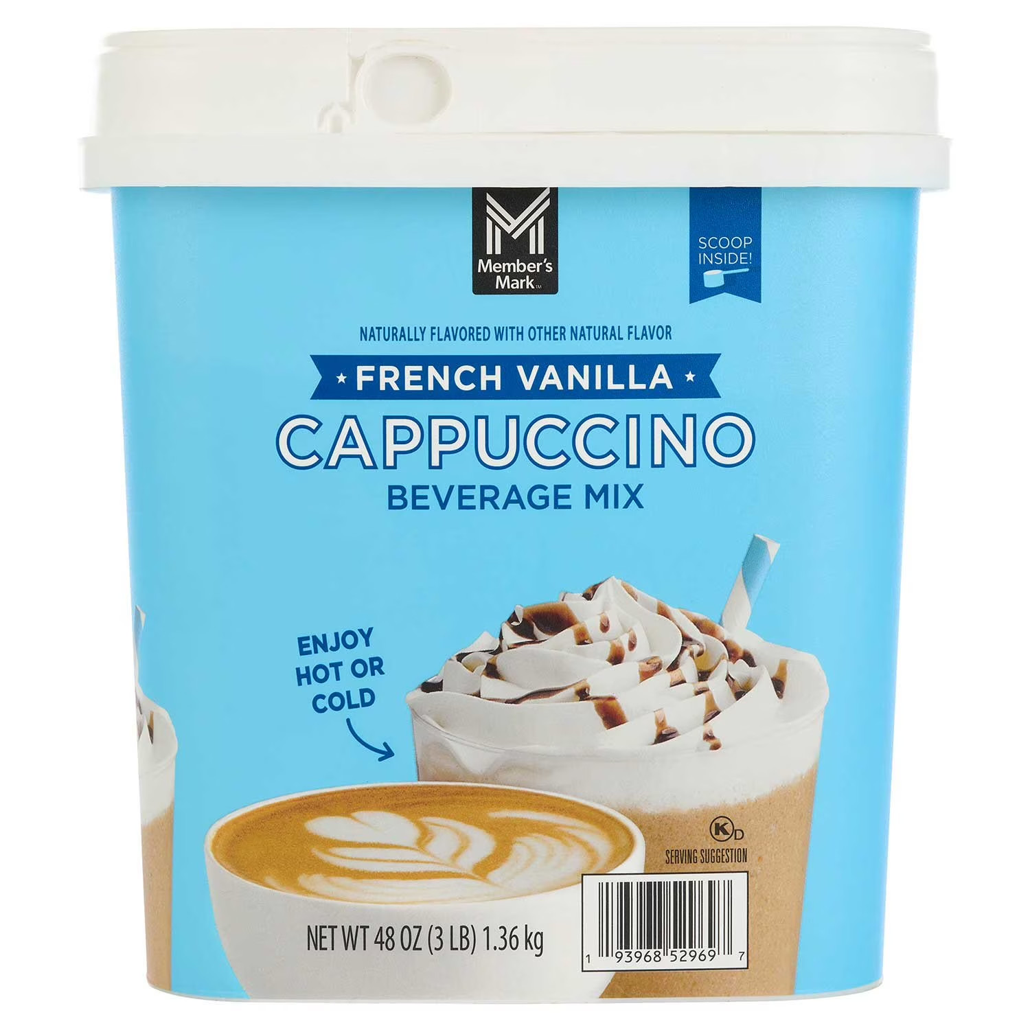 Member's Mark French Vanilla Cappuccino Beverage Mix, 48 oz Member's Mark French Vanilla Cappuccino Beverage Mix, 48 oz