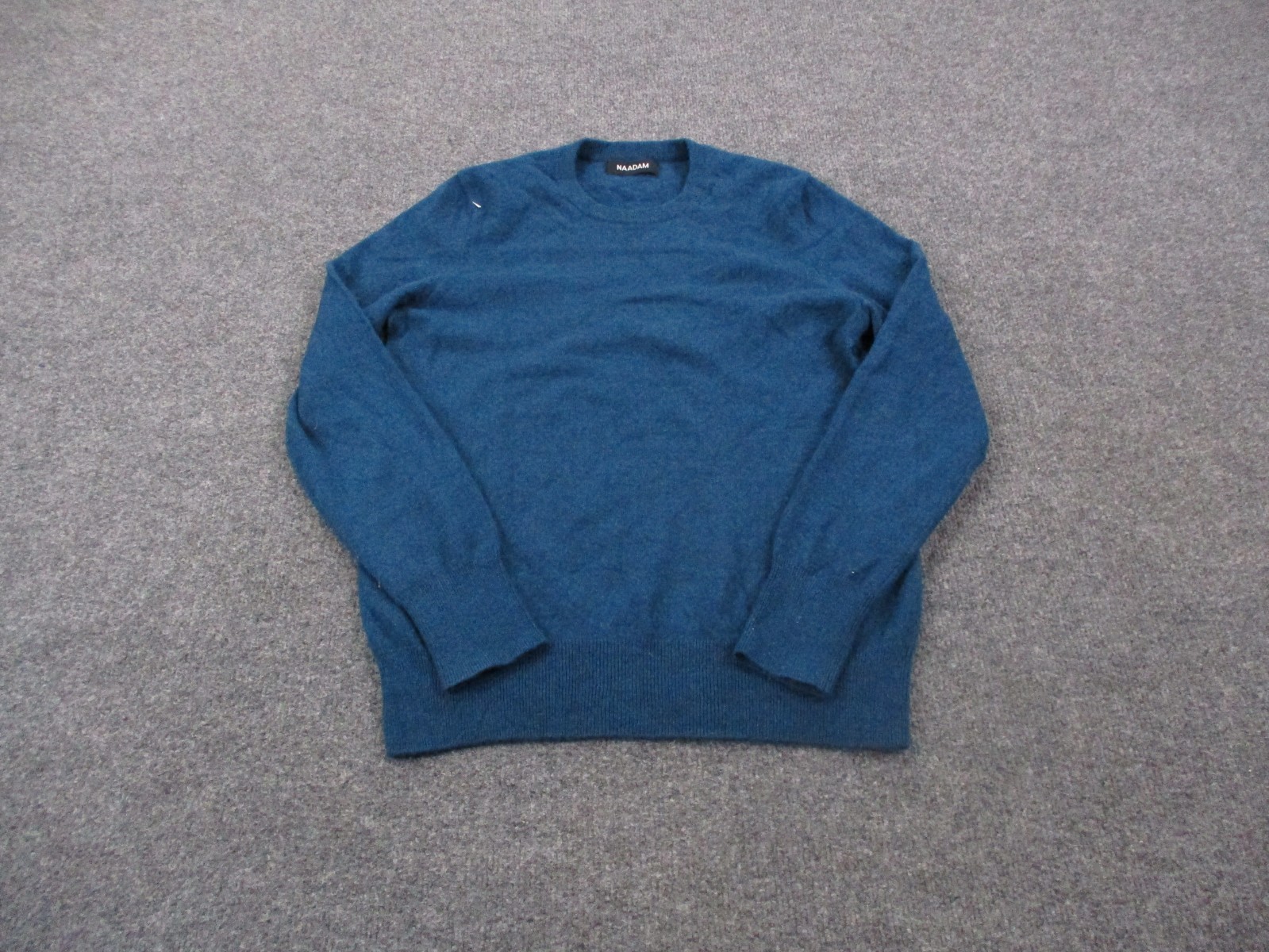 Naadam Sweater Women S Blue Cashmere Lightweight Pullover Stretch Preppy Naadam Sweater Women S Blue Cashmere Lightweight Pullover Stretch Preppy