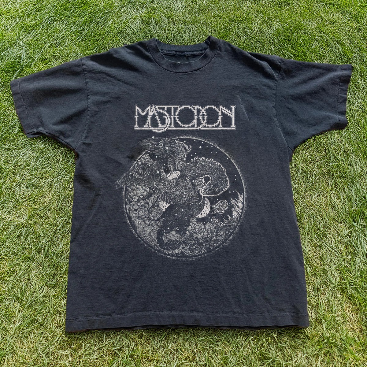 Mastodon Phoenix Artwork Heavy Metal Rock Band Black Graphic T-Shirt