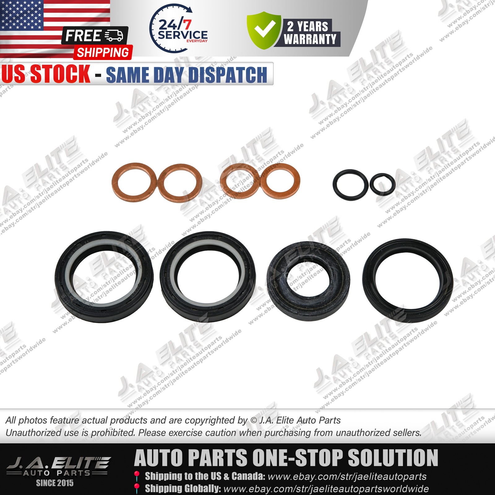 10pcs Steering Oil Seal & Gasket & Rubber Ring fit Maserati Levante 10pcs Steering Oil Seal & Gasket & Rubber Ring fit Maserati Levante