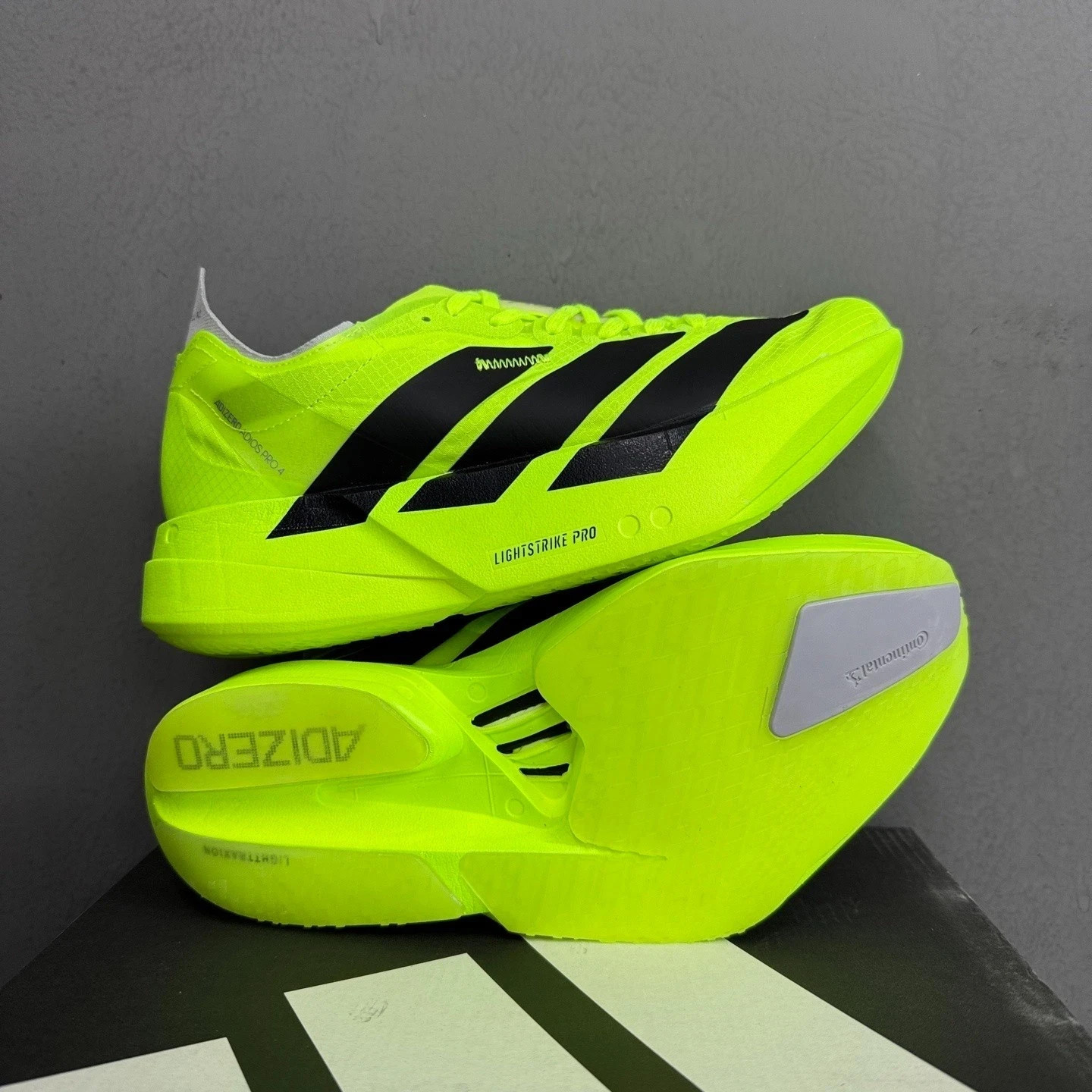 Adizero Adios Pro 4 Running Green JR6364 Men\'s Size US