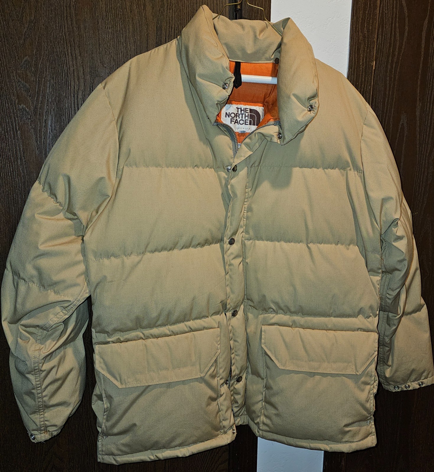 The North Face vintage 1970s parka puffy Made in USA Brown label Collector\'s The North Face vintage 1970s parka puffy Made in USA Brown label Collector\'s