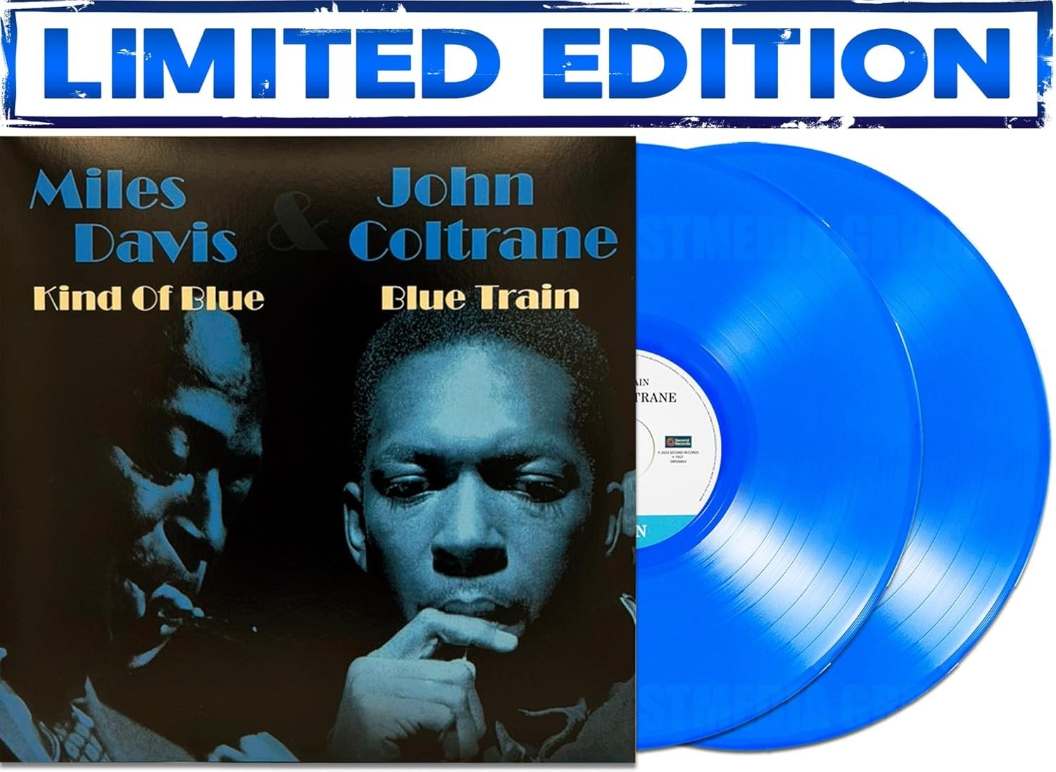 Davis Miles / John Coltrone - Blue Train - Kind of Blue 2LP Blue Colored Vinyl