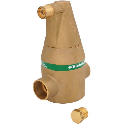 TACO 49-125 C-2 Air Separator 150PSI Automatic Brass TACO 49-125 C-2 Air Separator 150PSI Automatic Brass