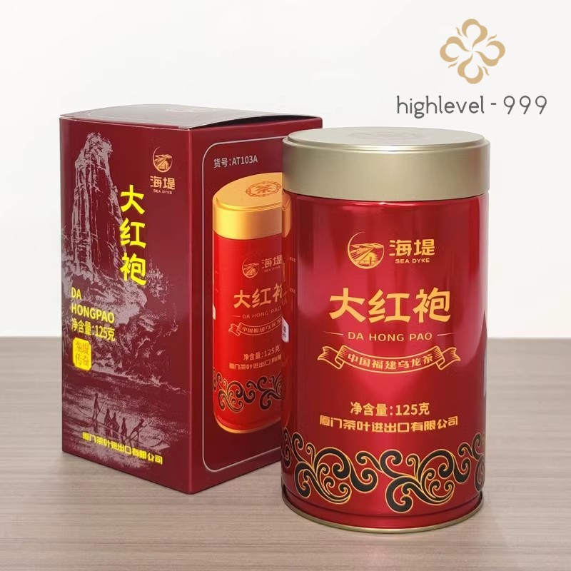Sea Dyke TA HUNG PAO AT103A CHINA FUJIAN OOLONG TEA Da Hong Pao 125g Tin