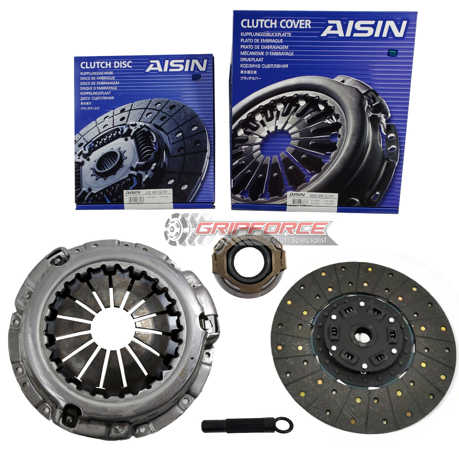 AISIN-FX STAGE 1 CLUTCH KIT for 2005-2015 TOYOTA TACOMA TUNDRA FJ CRUISER 4.0L
