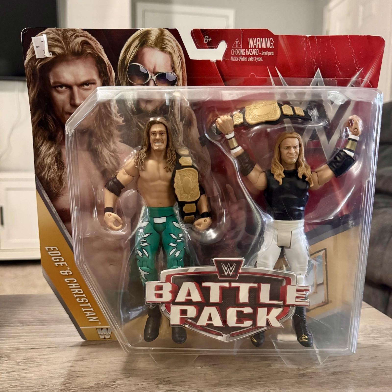 Edge & Christian - Mattel WWE Wrestling Battle Pack Series 42 Figures Sealed Edge & Christian - Mattel WWE Wrestling Battle Pack Series 42 Figures Sealed