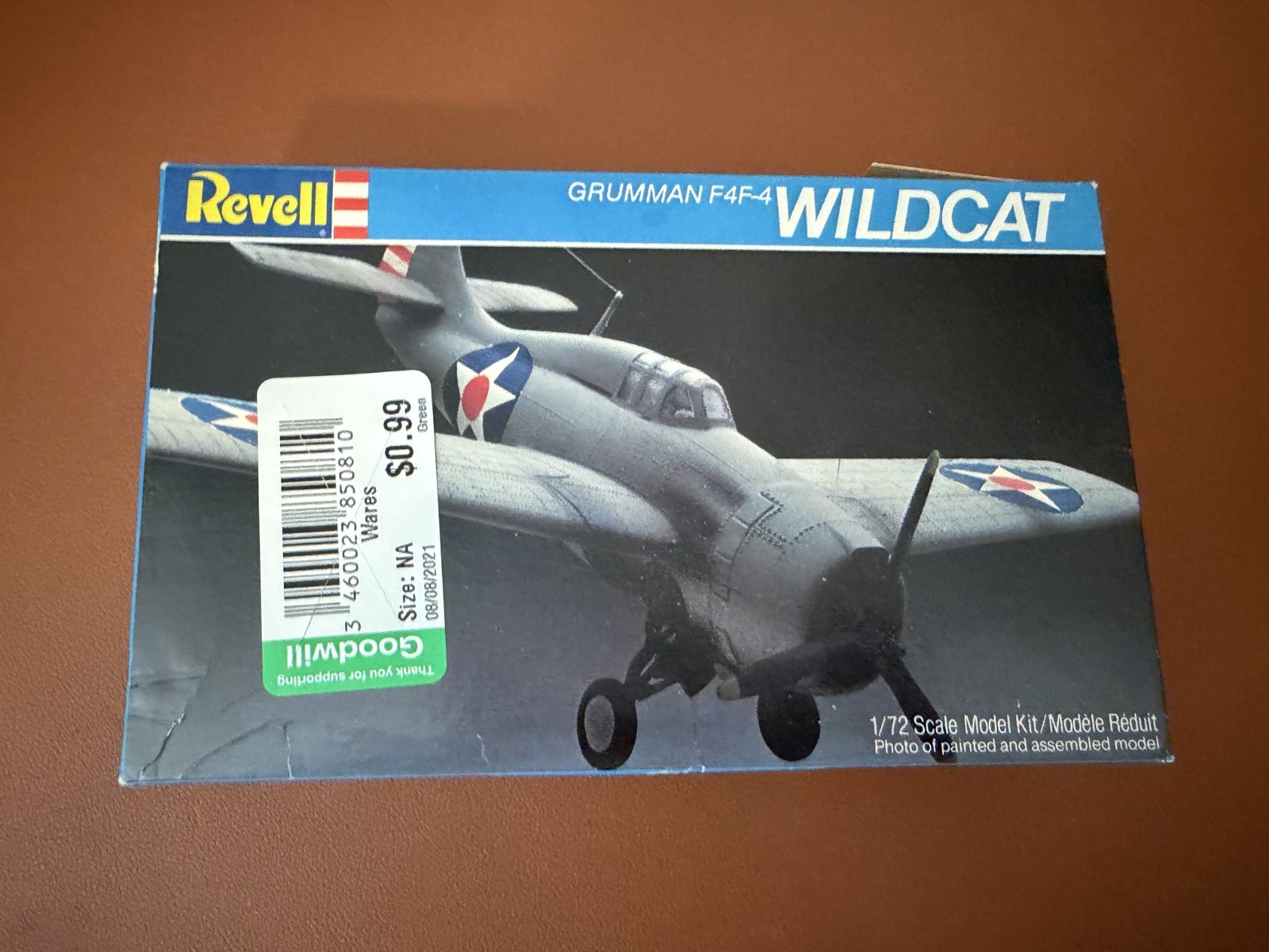 Revell 1:72 Grumman F4F-4 Wildcat Airplane Kit 8752