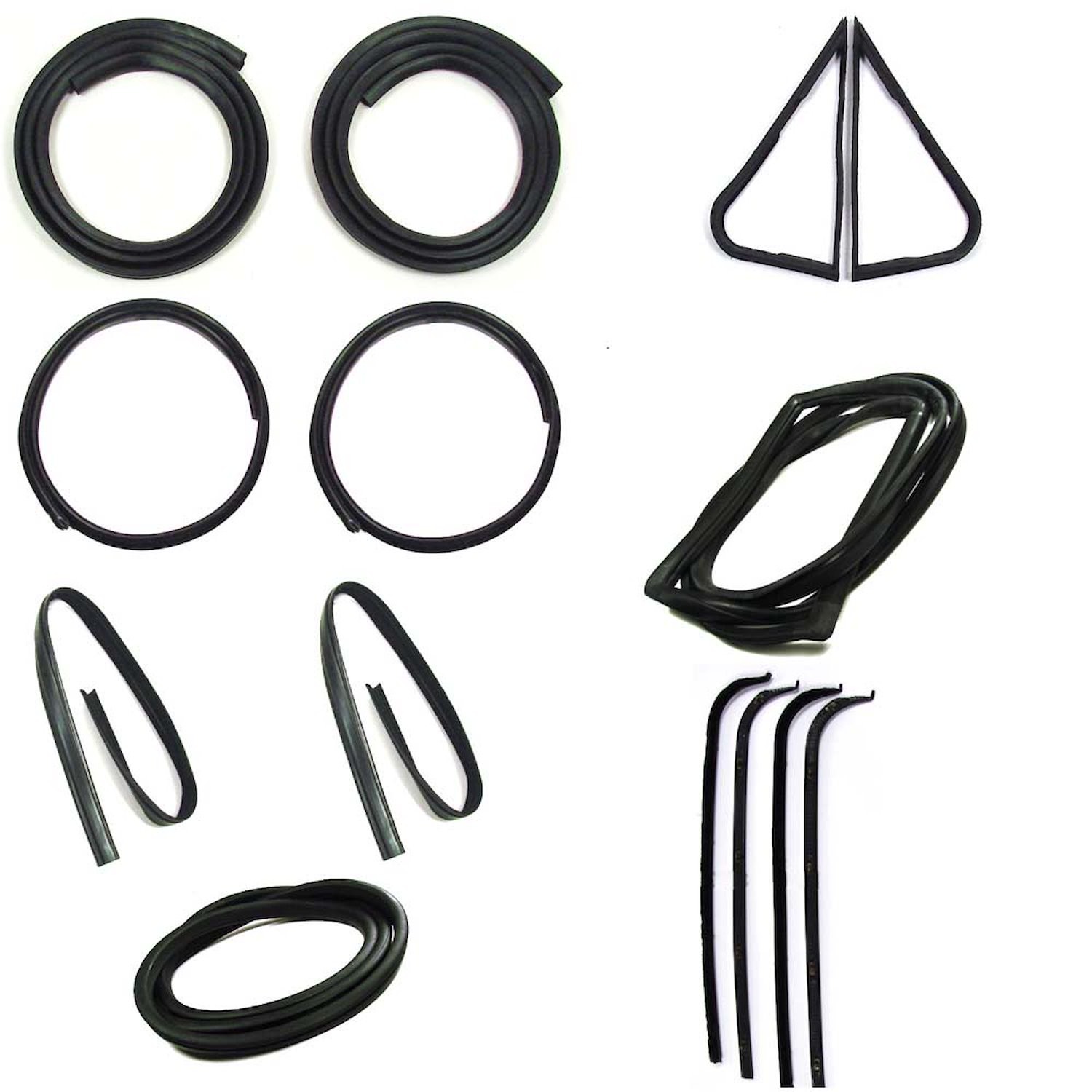 Precision Complete Weatherstrip Kit 1967-1970 Ford F-100/F-250/F-350 2-Door