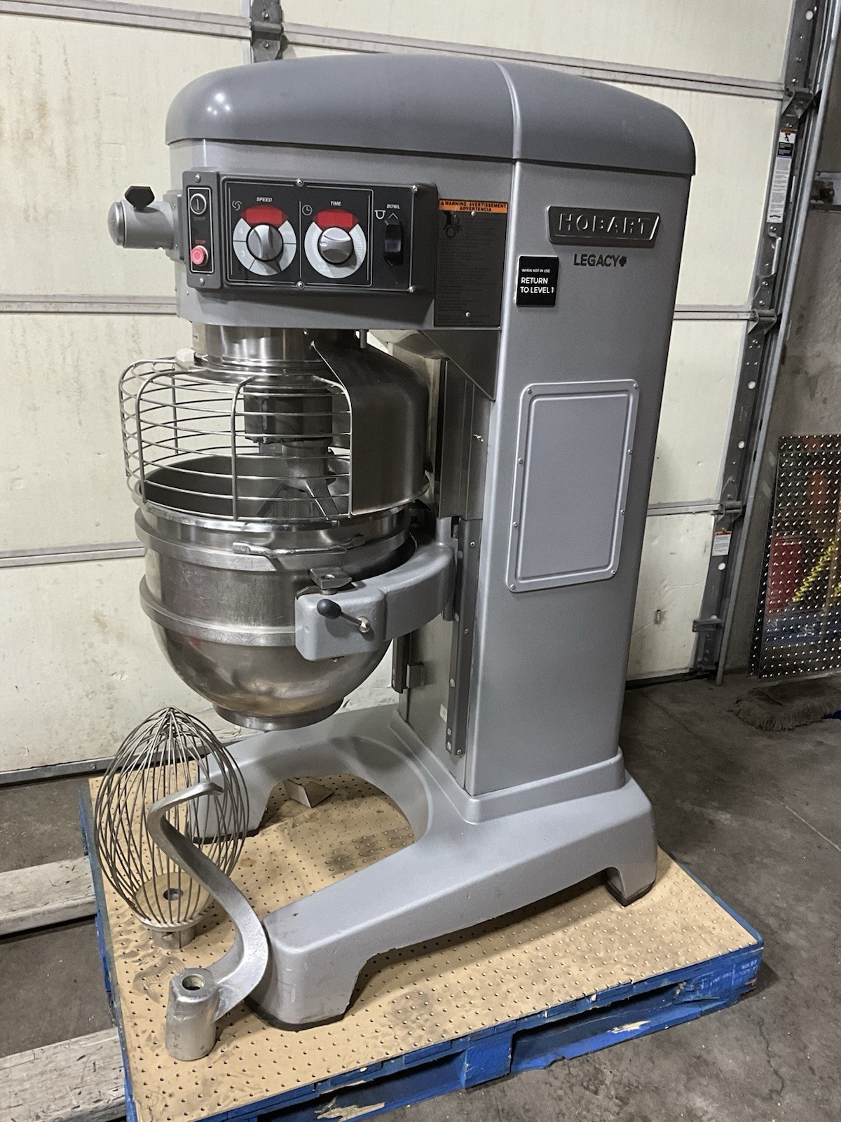 2021 Hobart HL-600 legacy artisan bakery mixer 3 attachments