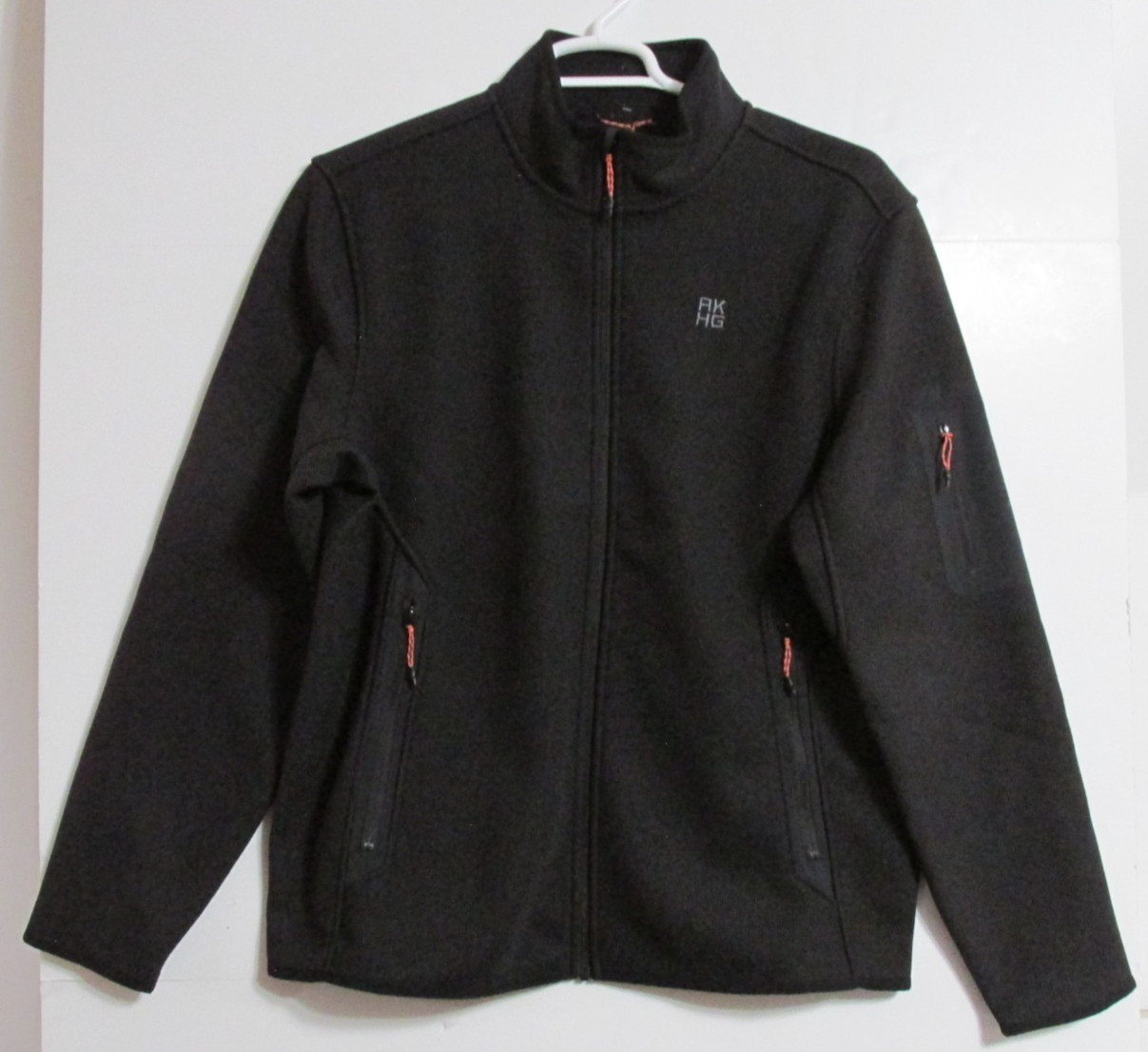 Men\'s Duluth Alaskan Hardgear AKHG Graveltec Standard Fit Full Zip Black LARGE