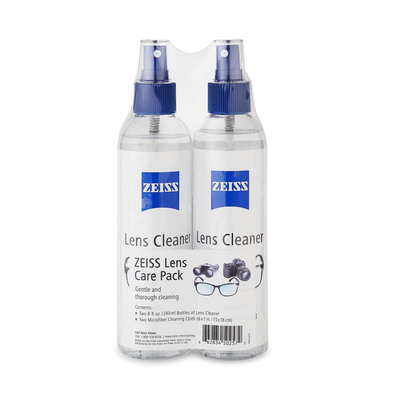 ZEISS Lens CleaZEISS Lensner, Eye Glasses Cleaner Spray & Wipe Solution, 8 fl oz ZEISS Lens CleaZEISS Lensner, Eye Glasses Cleaner Spray & Wipe Solution, 8 fl oz