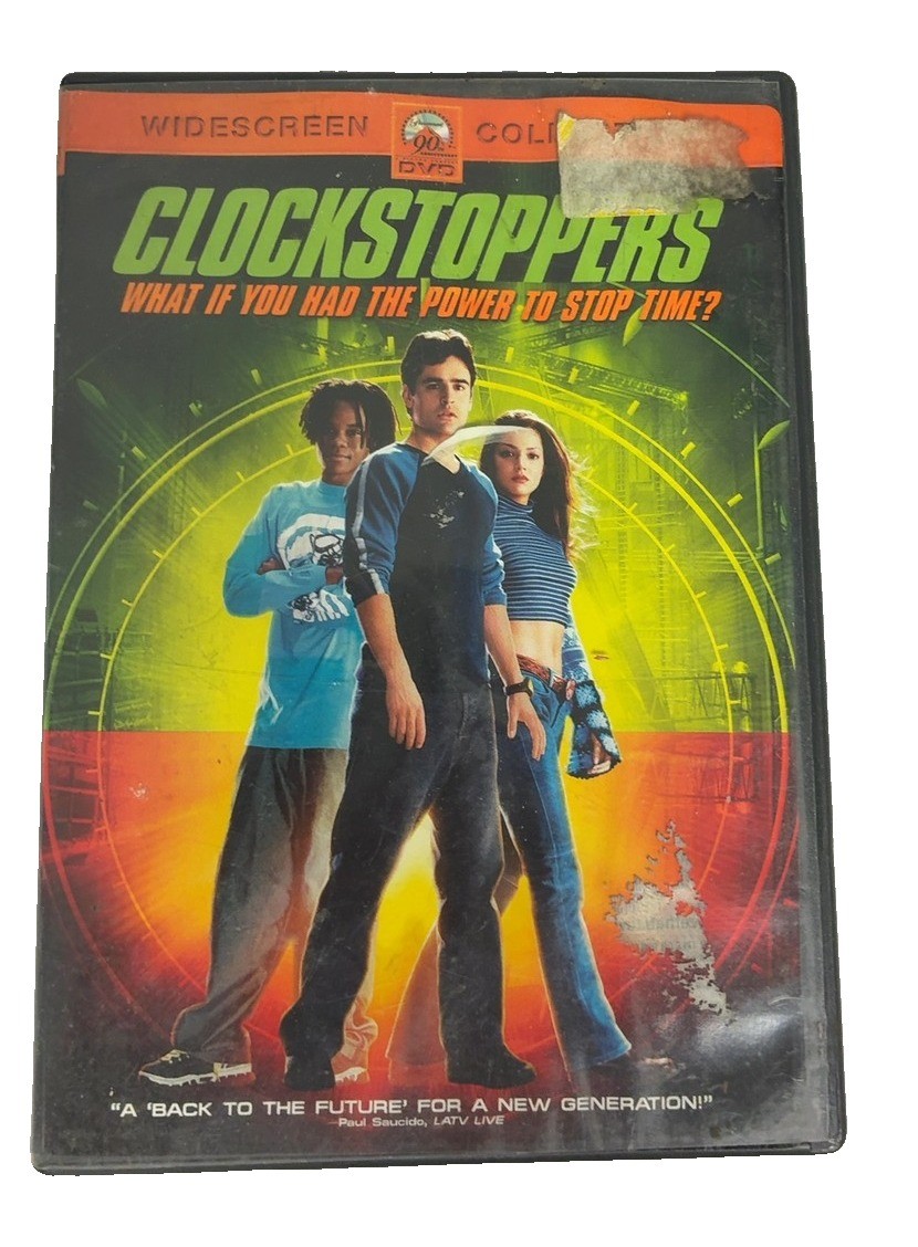 Clockstoppers DVD **Save up to 45%** Jonathan Frakes Jesse Bradford