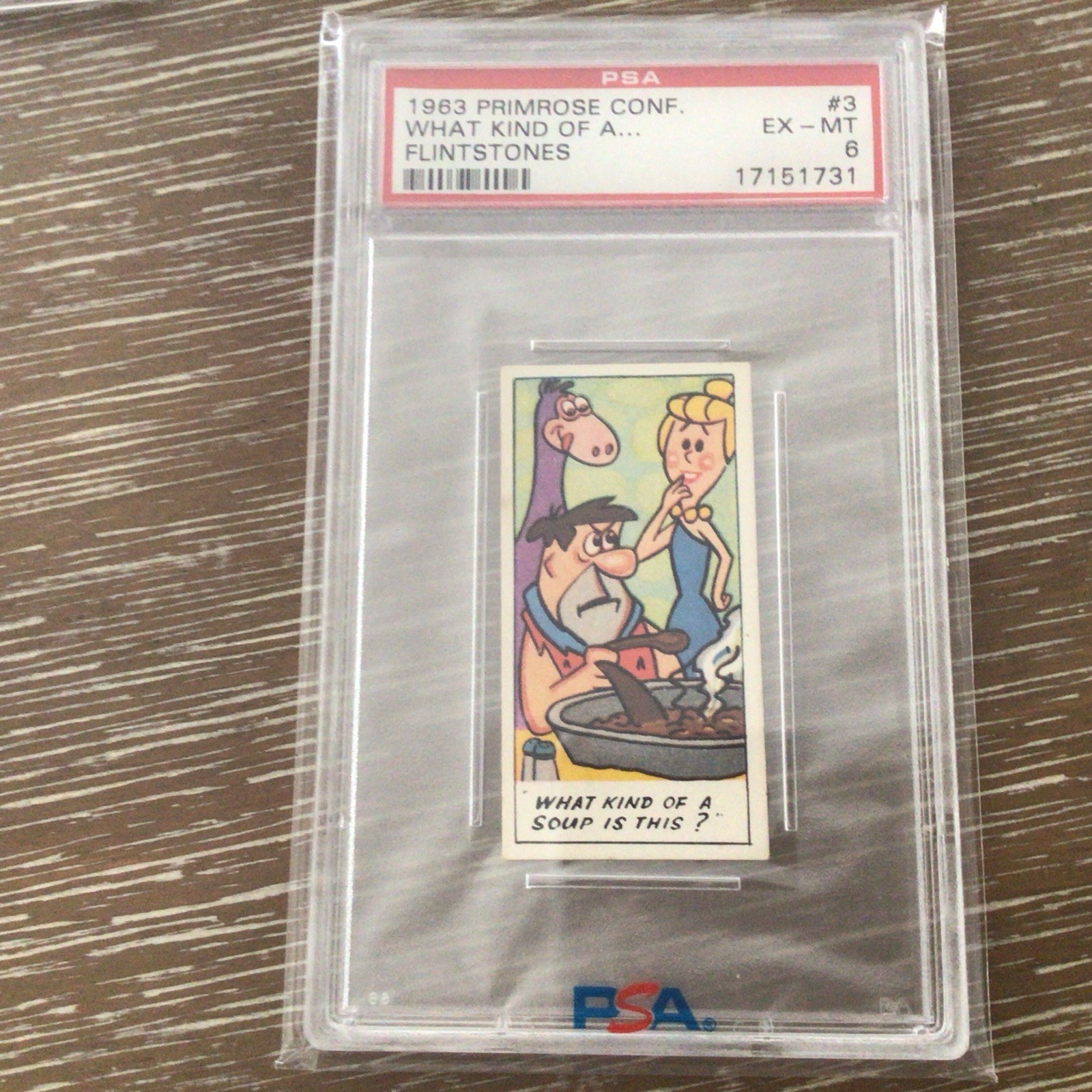 1963 PRIMROSE FLINTSTONES 1963 PRIMROSE FLINTSTONES