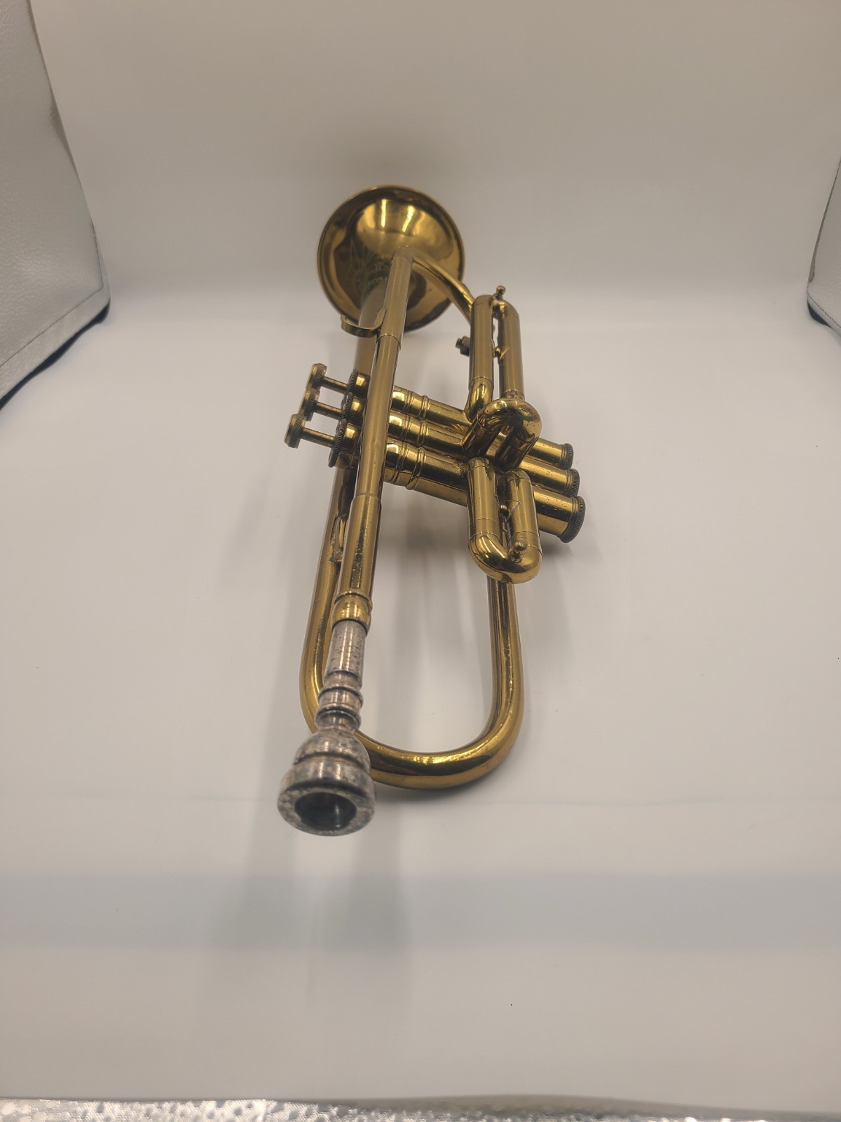 Vintage 1953 Harry Pedler & Sons American Triumph Trumpet Bb w/ Case - SN 72381 Vintage 1953 Harry Pedler & Sons American Triumph Trumpet Bb w/ Case - SN 72381