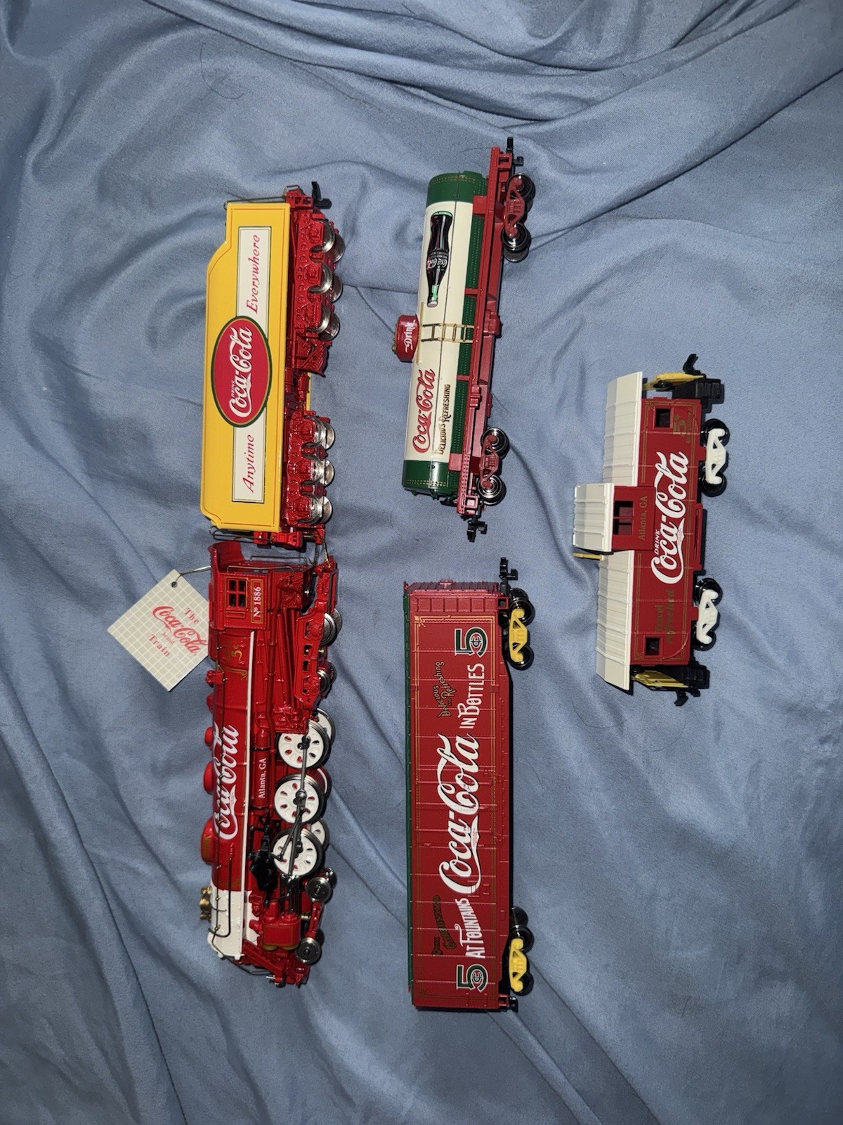 HO Franklin Ment Coca-Cola Train HO Franklin Ment Coca-Cola Train