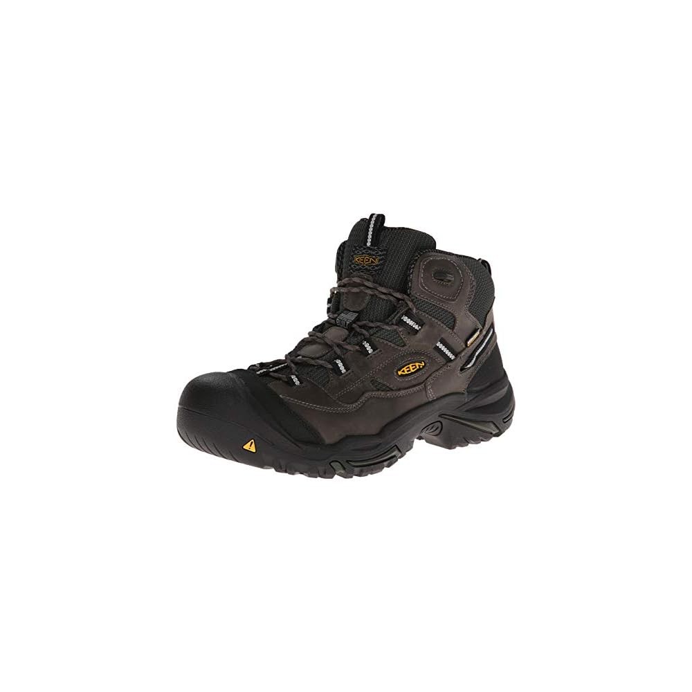 Men\'s Braddock Mid WP Safety Boots - Gargoyle 9.5 D