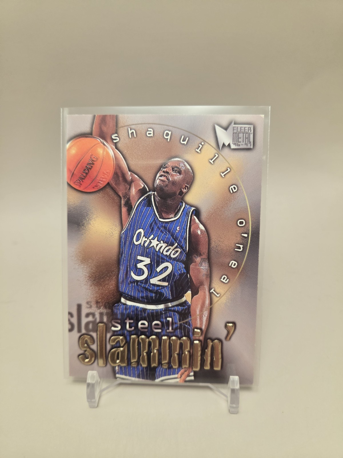 1996 Fleer Metal/Skybox Shaquille O\'Neal Steel Slammin\' 1996 Fleer Metal/Skybox Shaquille O\'Neal Steel Slammin\'
