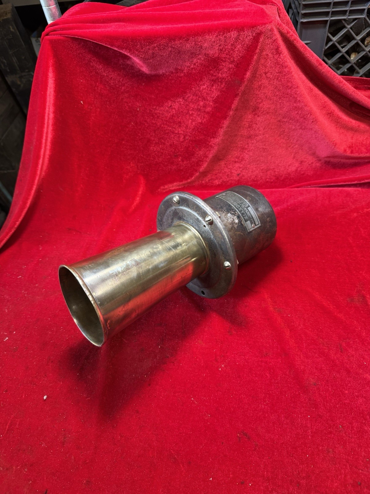 VINTAGE WORKING KLAXON AOOGA HORN ACCESSORY HOT ROD 1930’s 1940’s OEM LOUD