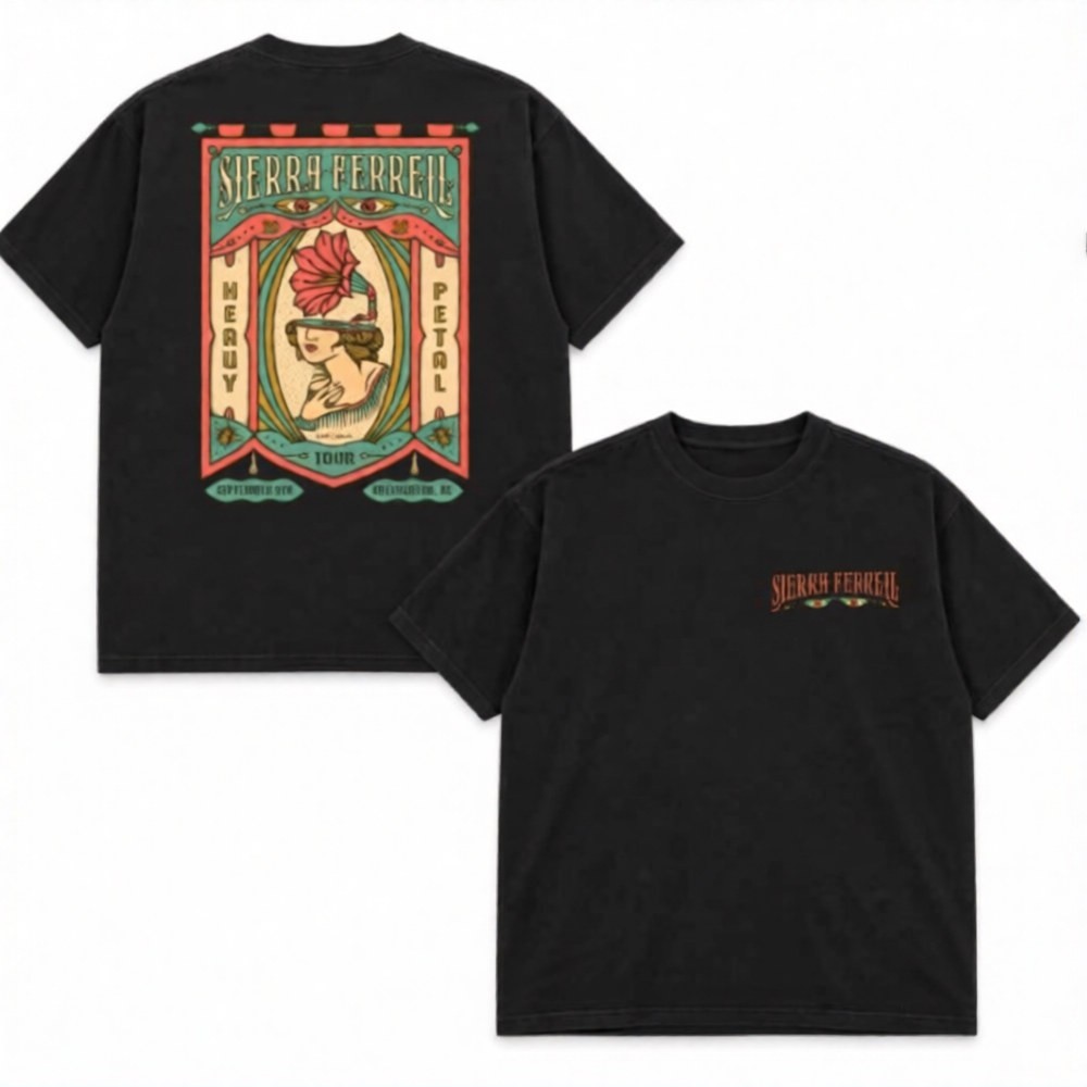 Sierra Ferrell Heavy Petal Tour September 9, 2026 Fan Merch Unisex T-Shirt Sierra Ferrell Heavy Petal Tour September 9, 2026 Fan Merch Unisex T-Shirt