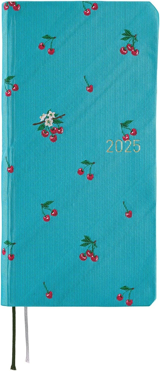Hobonichi Techo 2025 Weeks MEGA English Cherry Tie & Chief Planner New