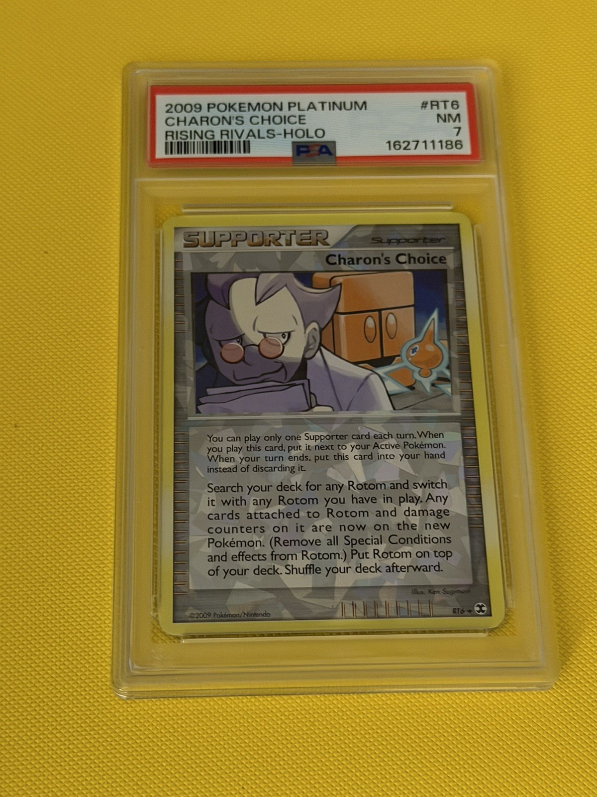 2009 POKEMON PLATINUM RISING RIVALS #RT6 CHARON\'S CHOICE-HOLO PSA 7 2009 POKEMON PLATINUM RISING RIVALS #RT6 CHARON\'S CHOICE-HOLO PSA 7