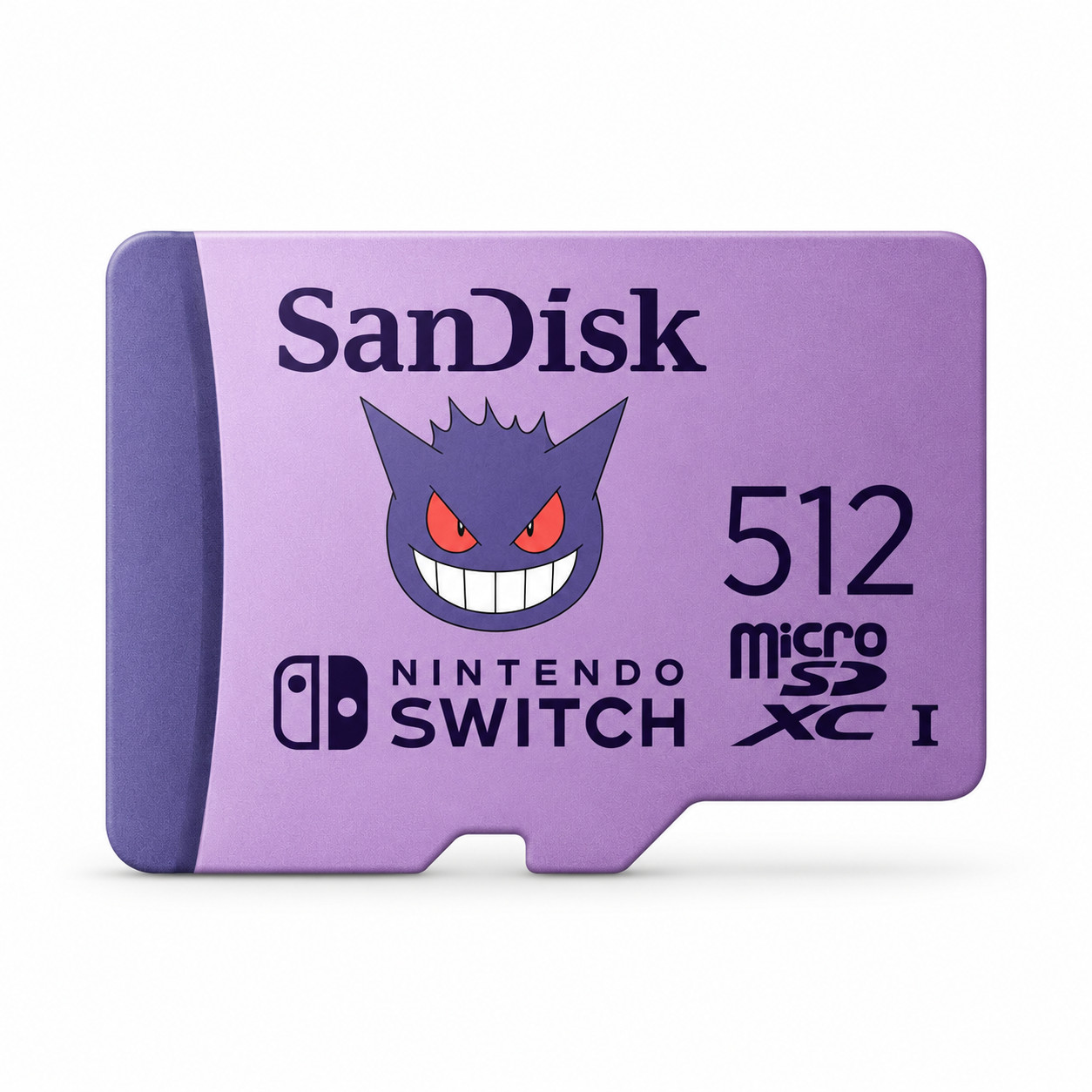 SanDisk 512GB Pokémon Gengar microSDXC Card