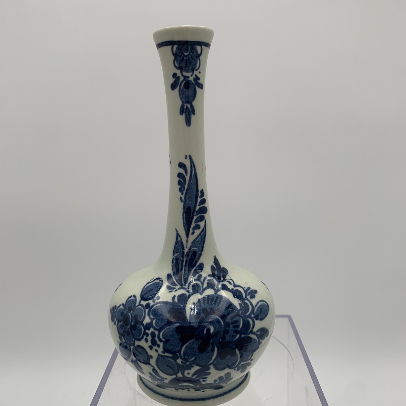 Delft Blue Hand Painted In Holland Porcelain Vase 5 3/4 Inches Delft Blue Hand Painted In Holland Porcelain Vase 5 3/4 Inches