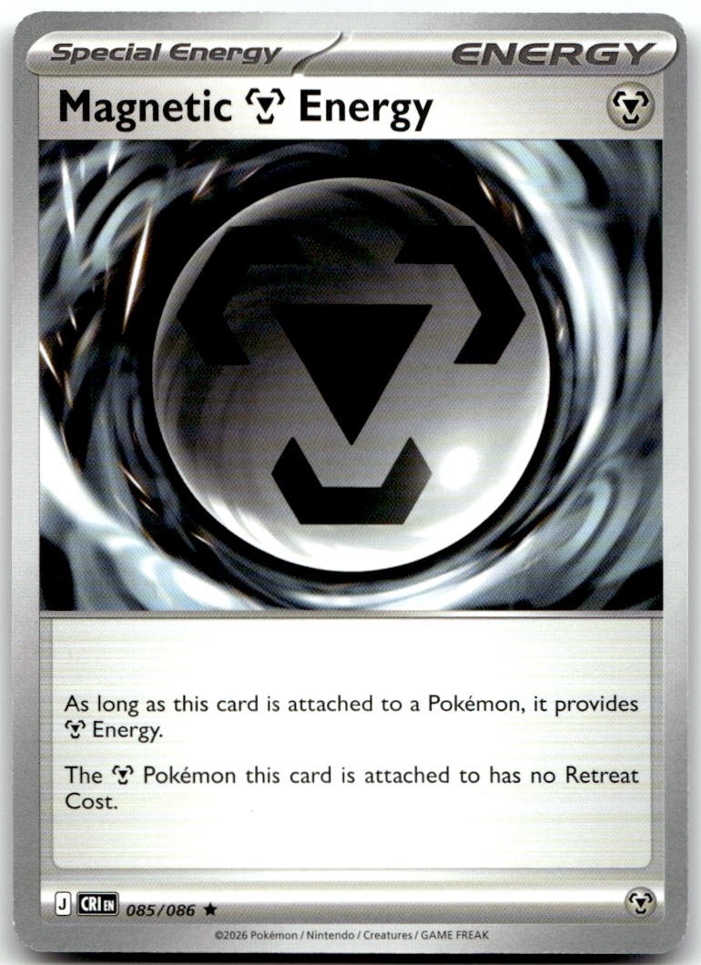 Magnetic M Energy (Non-Holo) 085/086 Rare Deck Exclusives Pokemon Near Mint Magnetic M Energy (Non-Holo) 085/086 Rare Deck Exclusives Pokemon Near Mint