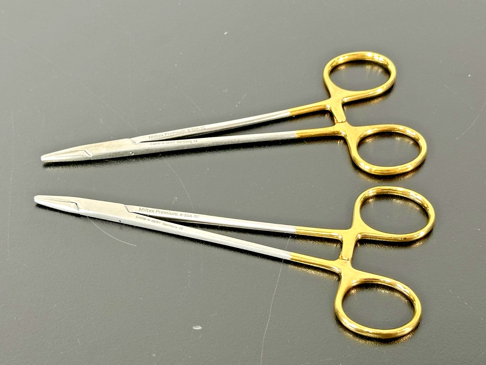 Miltex Premium 8-50A-TC Carb-N-Sert Needle Holder Lot of 2