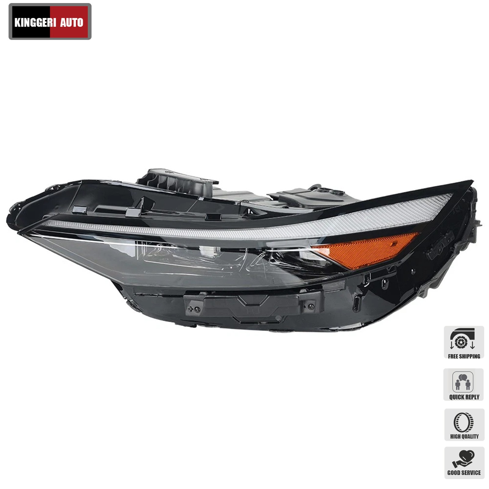 Fit For 2024-2026 Hyundai Elantra Assembly Driver Left Side Headlight LED USA