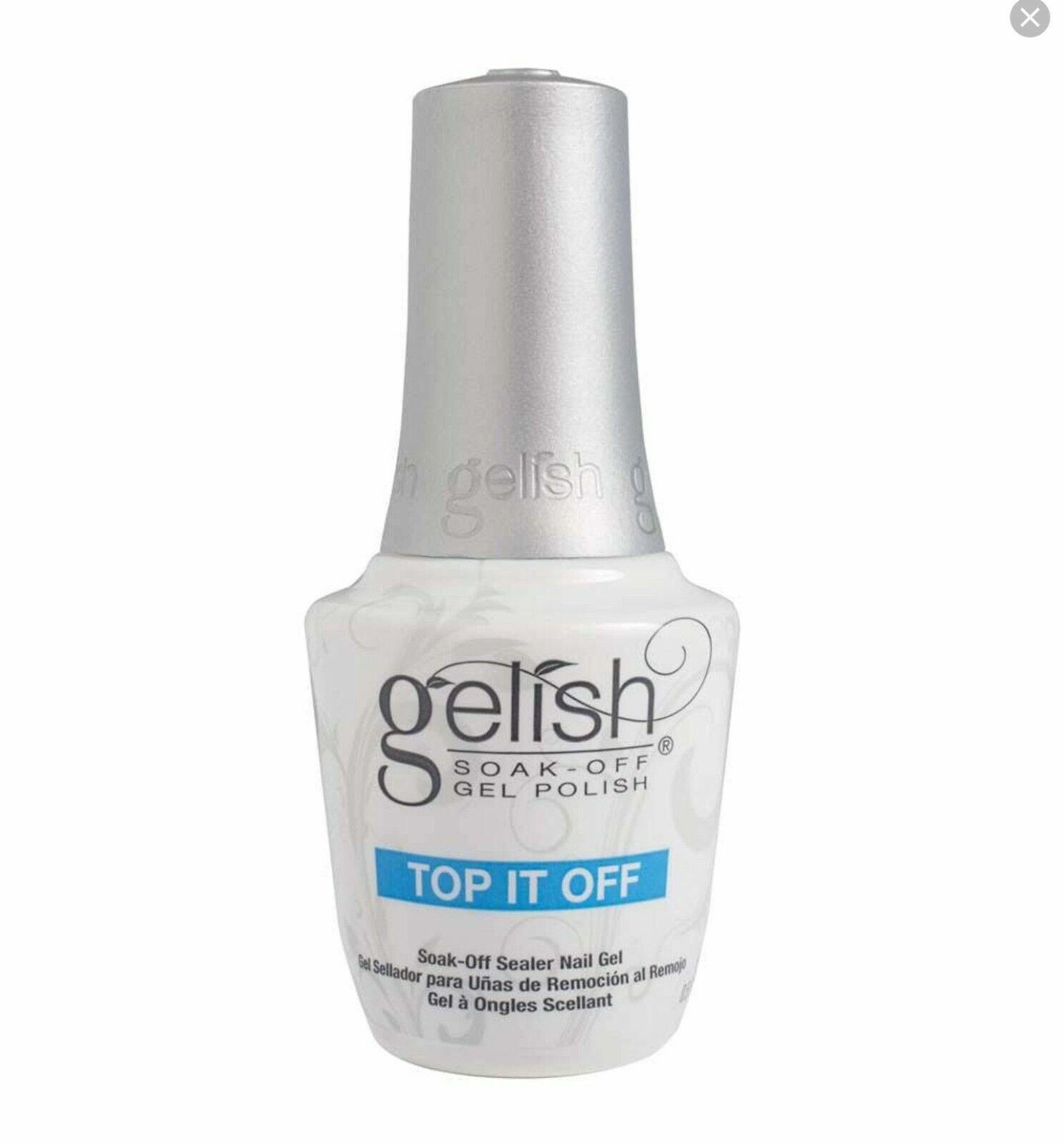 Harmony Gelish Top it off/ Foundation/ Top Base (0.5 oz) LED/ UV Soak Off - Pick