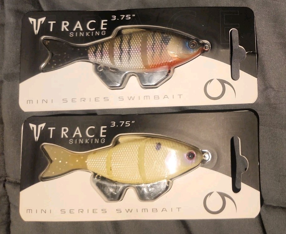 (2)lures 6th sense trace 3.75\