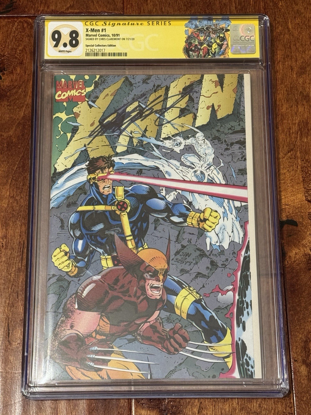 X-Men #1 CGC 9.8 SIGNED Chris Claremont SPECIAL COLLECTORS Ed 1st App Acolytes X-Men #1 CGC 9.8 SIGNED Chris Claremont SPECIAL COLLECTORS Ed 1st App Acolytes