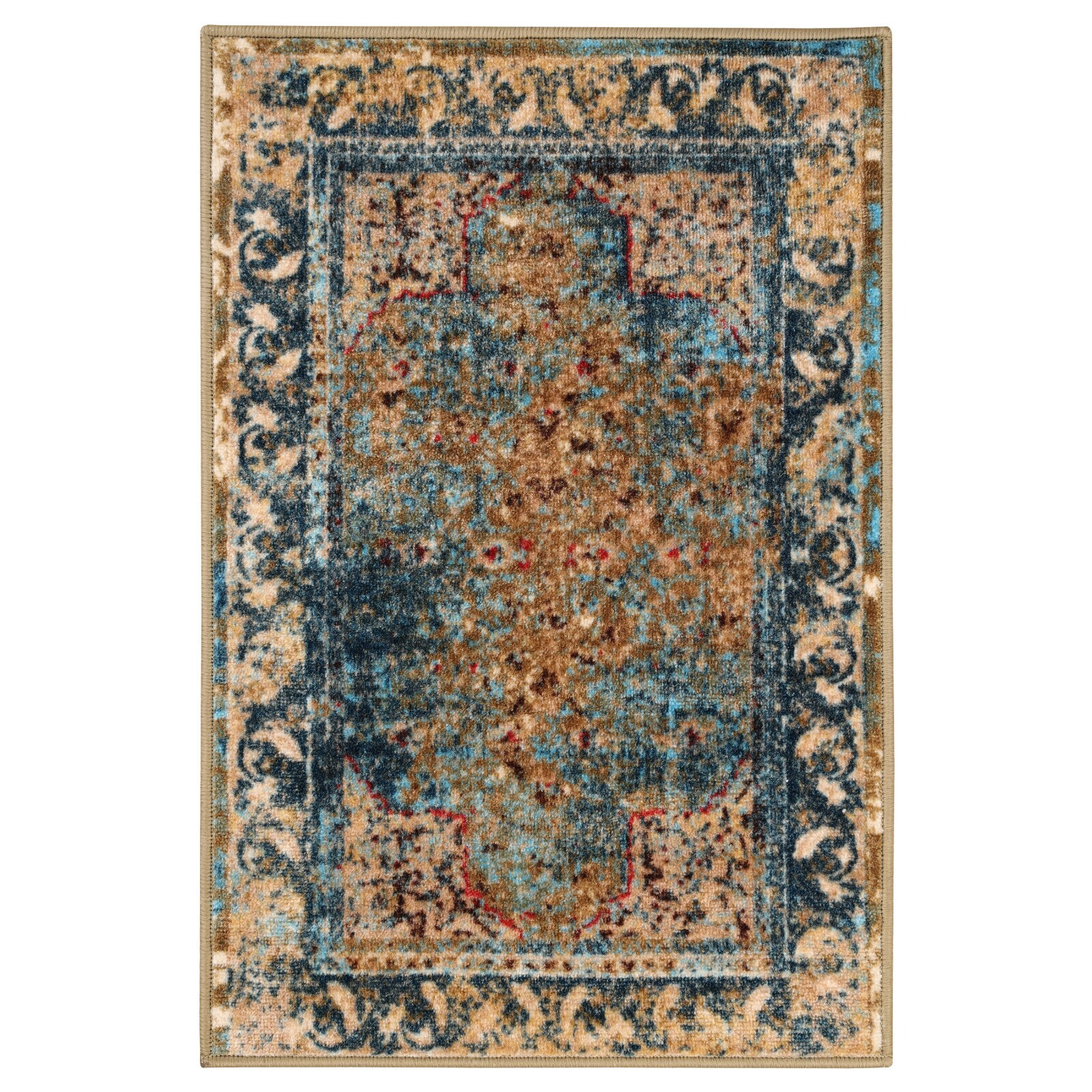 Designer Angeles Traditional Washable Large Area Rugs Or Runner Rug Or Door Mat