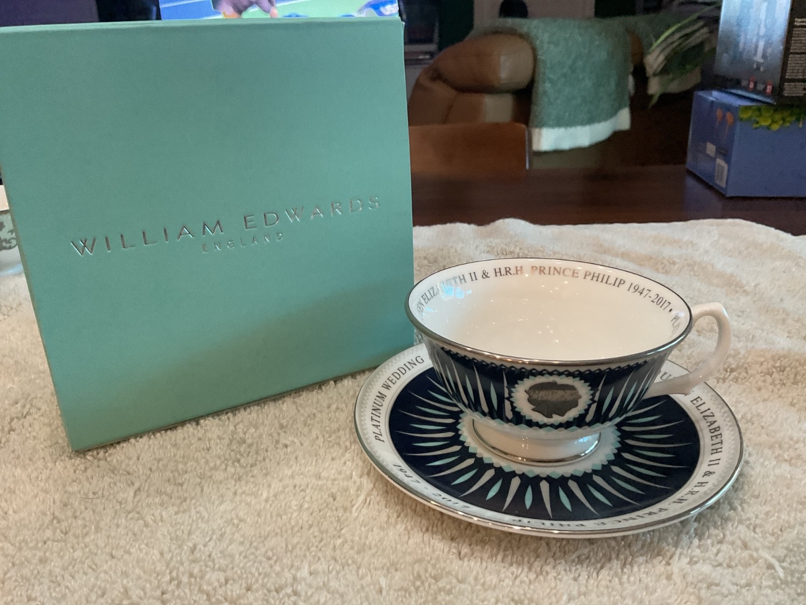 William Edwards Historic Royal Palaces Teacup and Saucer
