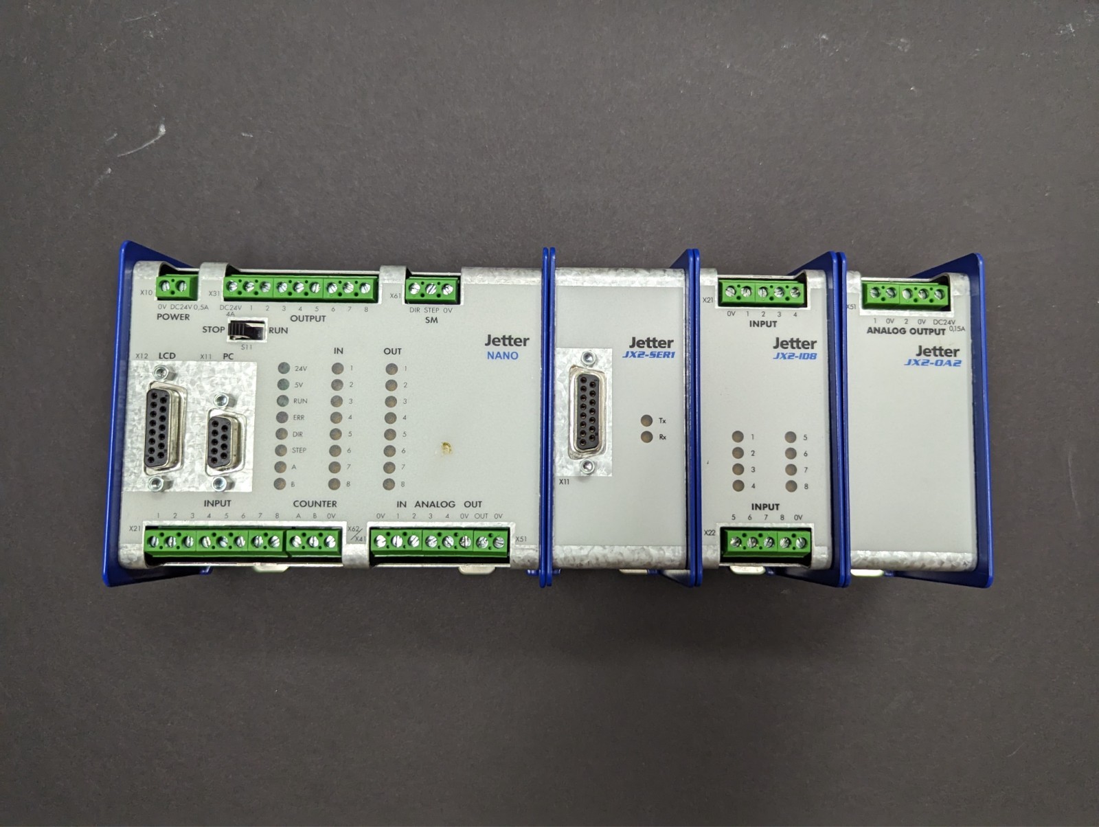 Used Jetter NANO NC-CPU + MISC MODULES Used Jetter NANO NC-CPU + MISC MODULES
