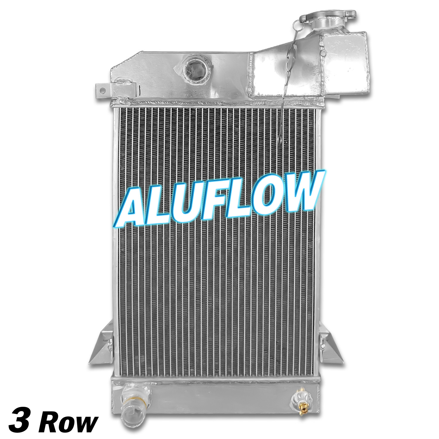 Aluminum Radiator for Triumph TR2 TR3 TR3A TR3B 1953-1962 1954 1955 1956 1957