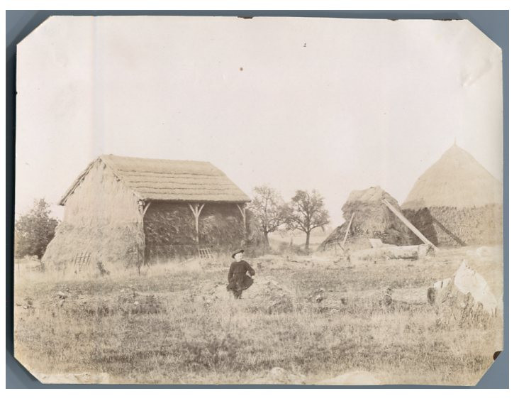 Bonneval, à la ferme Vintage Citrate Print. Eure et Loir 9x Citrate Print