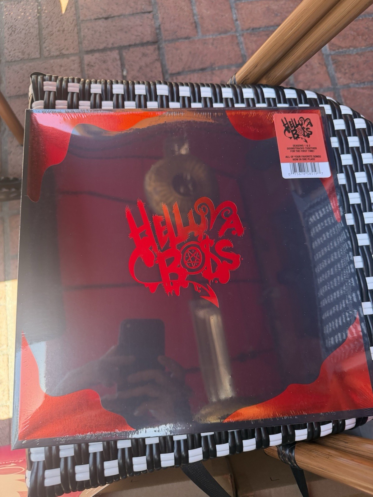 Sealed Helluva Boss 1 & 2 Original Soundtrack Limited Vinyl SDCC 2026 no card Sealed Helluva Boss 1 & 2 Original Soundtrack Limited Vinyl SDCC 2026 no card