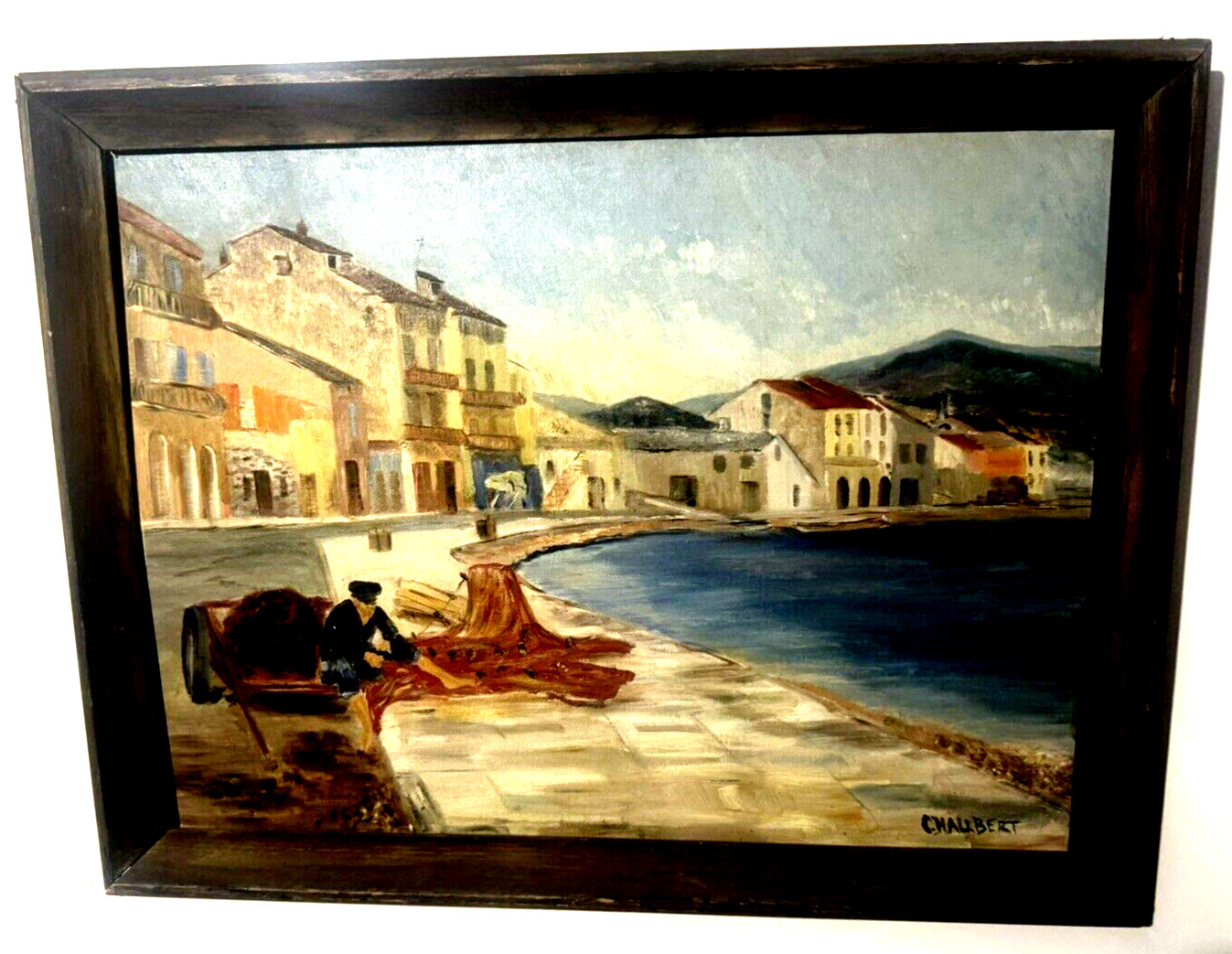 ORIGINAL ART CHALIBERT IMPRESSIONISM FROM THE FRENCH SCHOOL ORIGINAL ART CHALIBERT IMPRESSIONISM FROM THE FRENCH SCHOOL