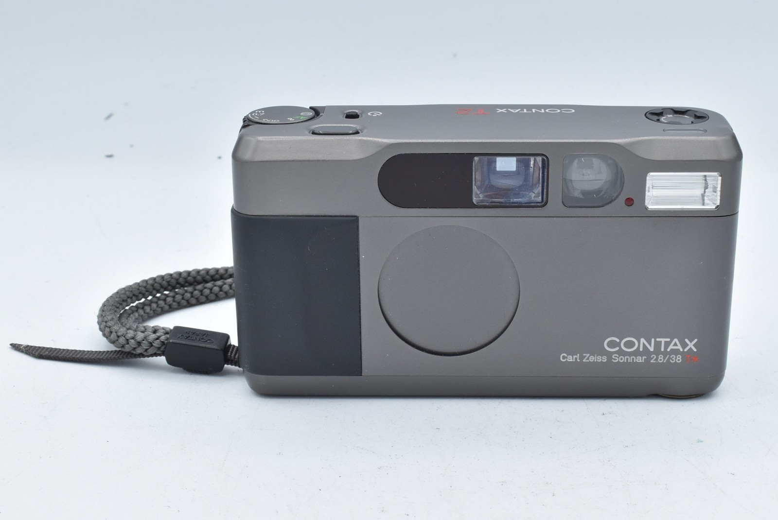 Contax T2 35mm Film Camera with Carl Zeiss 38mm F/2.8 T* Sonnar