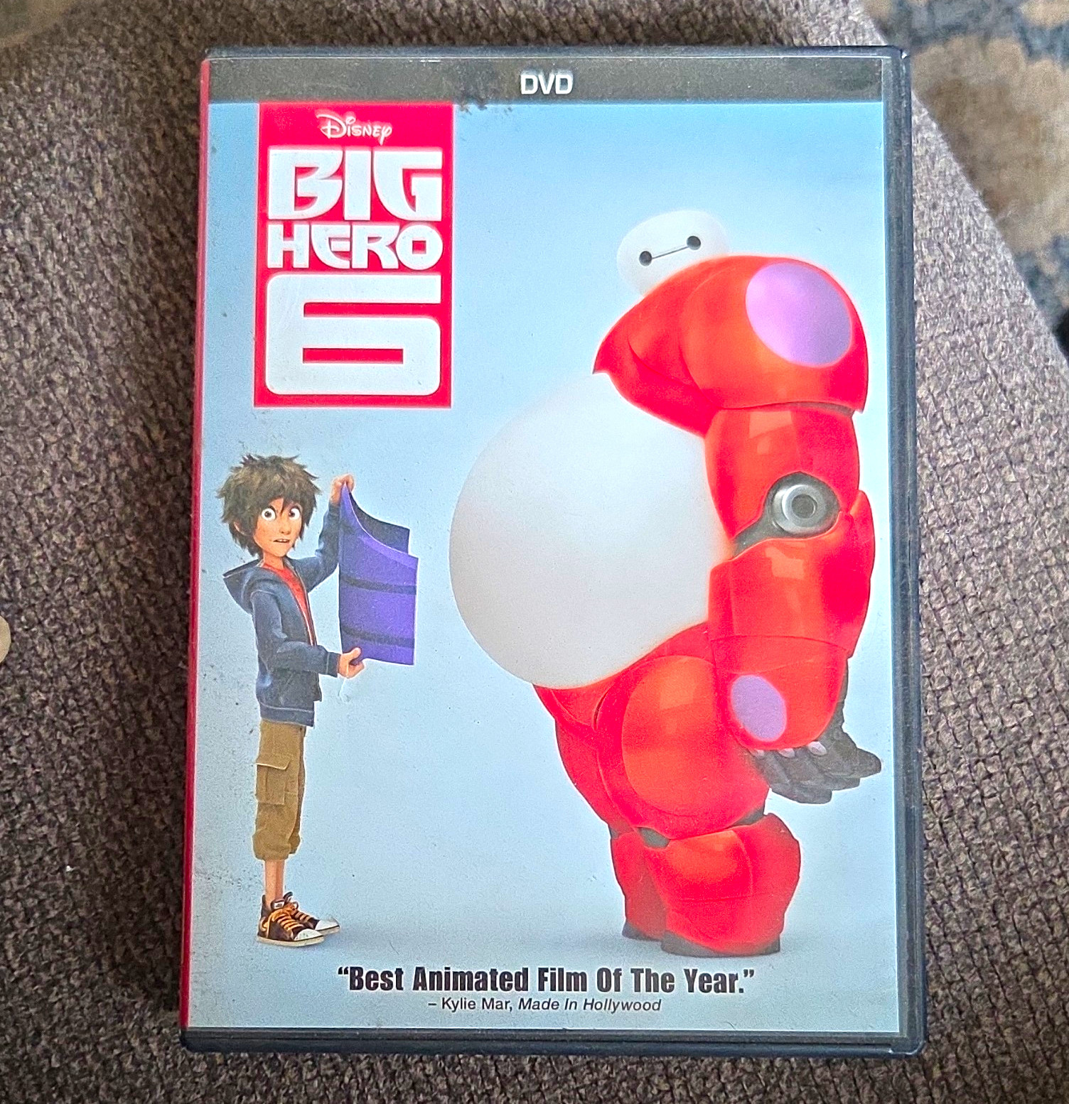 Disney Big Hero 6 DVD w/ Bonus Extras PG 2015 102m EN/FR/SP NTSC 1.78:1