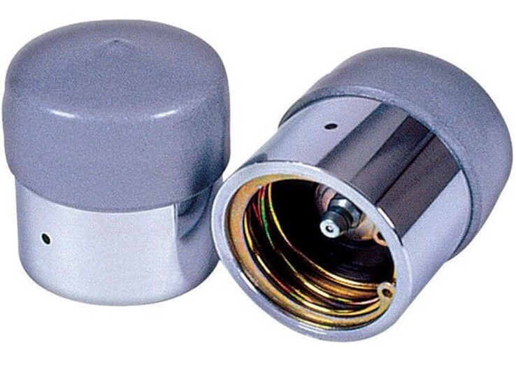 Towpower 74177 Wheel Bearing Protector Grey And Chrome